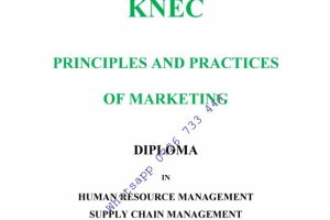 Principles and Practice of Marketing Pdf notes