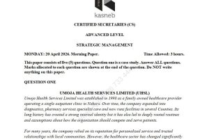 April 2026 Strategic Management Past Paper Answers