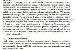 Environmental Literacy Pdf Learning Guide notes TVET CDACC Level 6