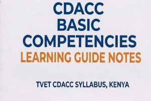 CDACC Basic Competencies Learning Guide notes TVET CBET