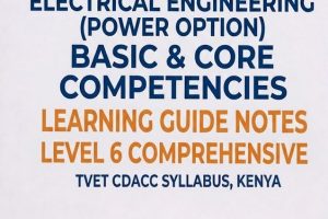 CDACC Electrical Engineering (Power Option) Level 6