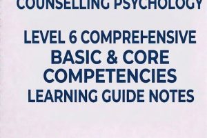 Counselling Psychology Level 6 notes